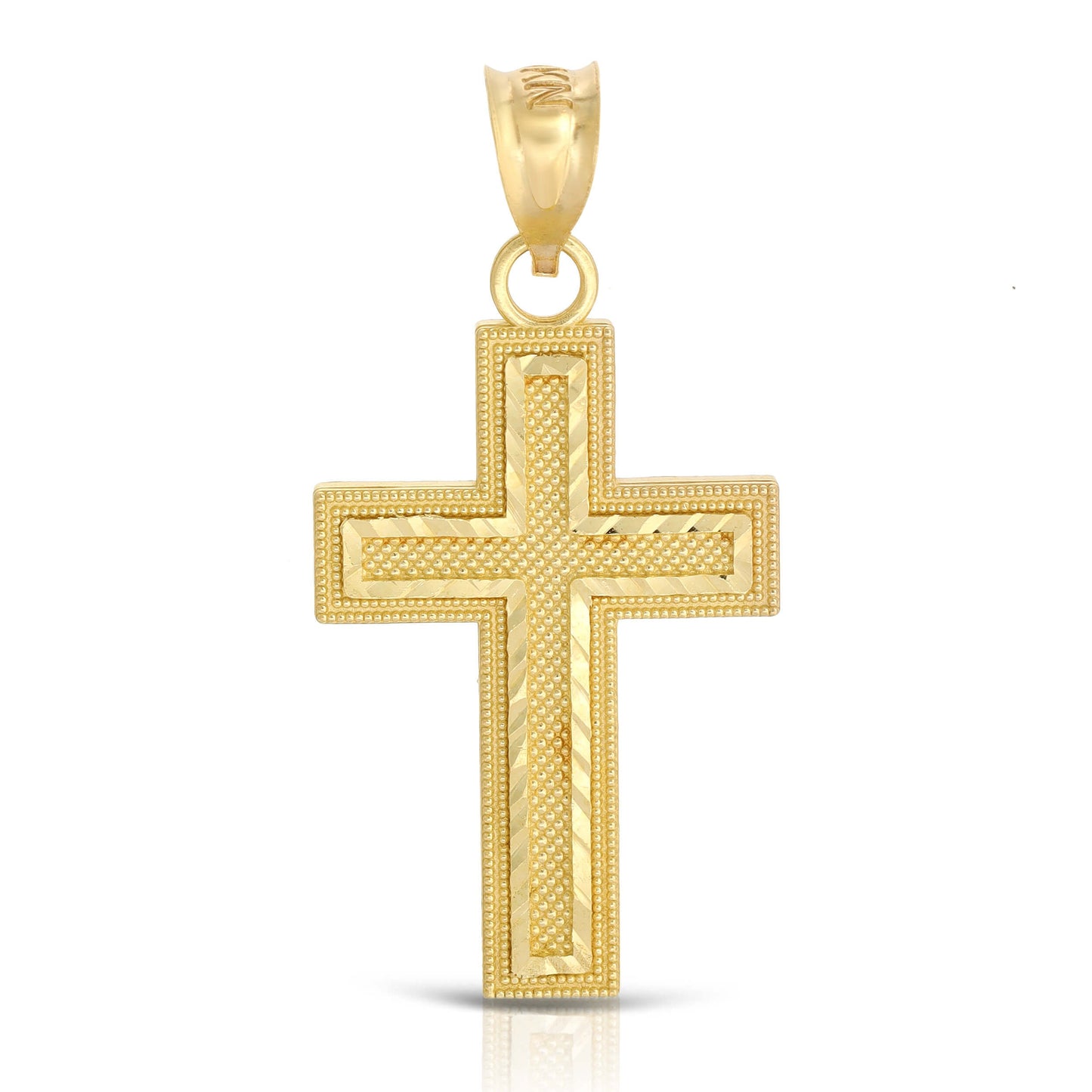 Gold Cross Pendant (P79)