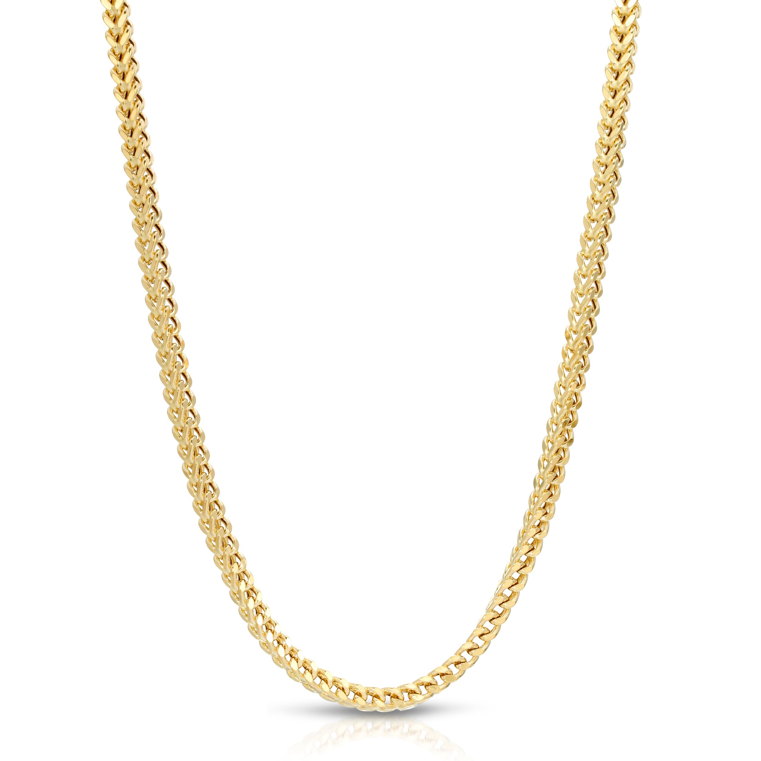 4.0MM FRANCO - HOLLOW 10K GOLD CHAIN