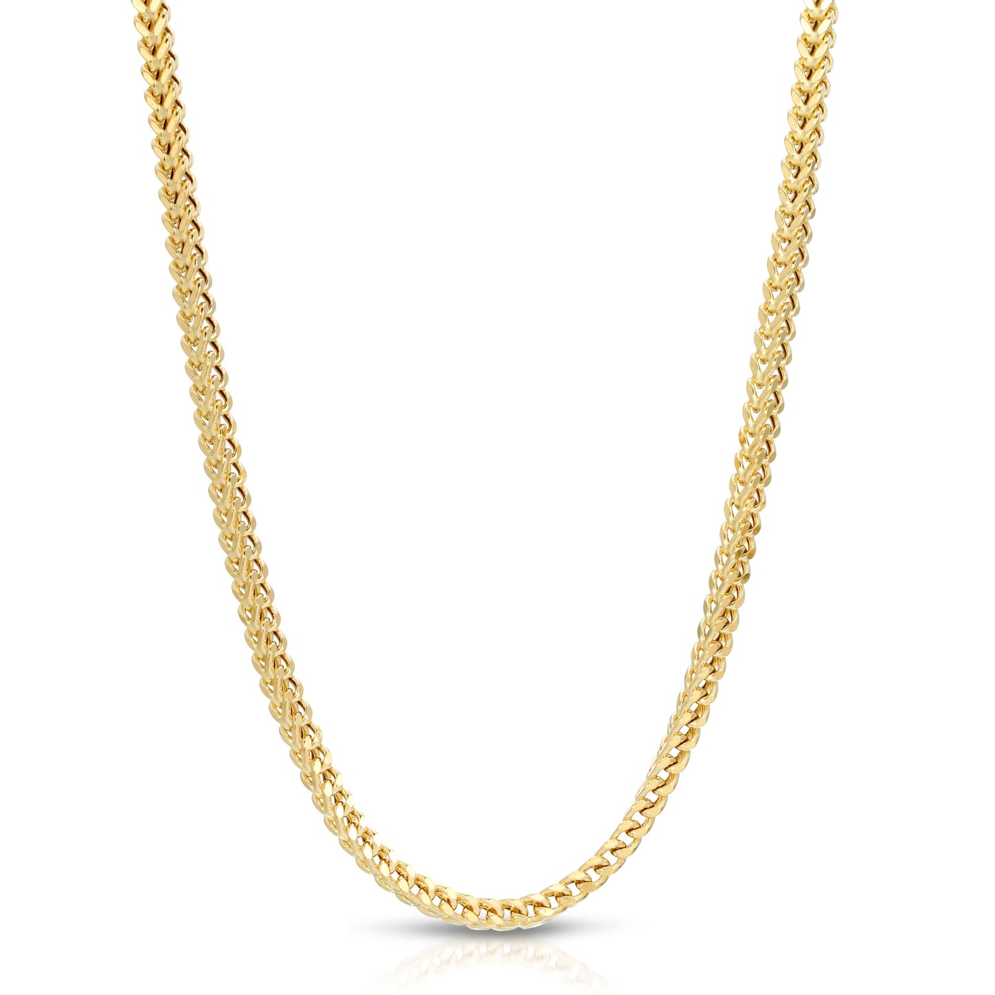 4.0MM FRANCO - HOLLOW 10K GOLD CHAIN