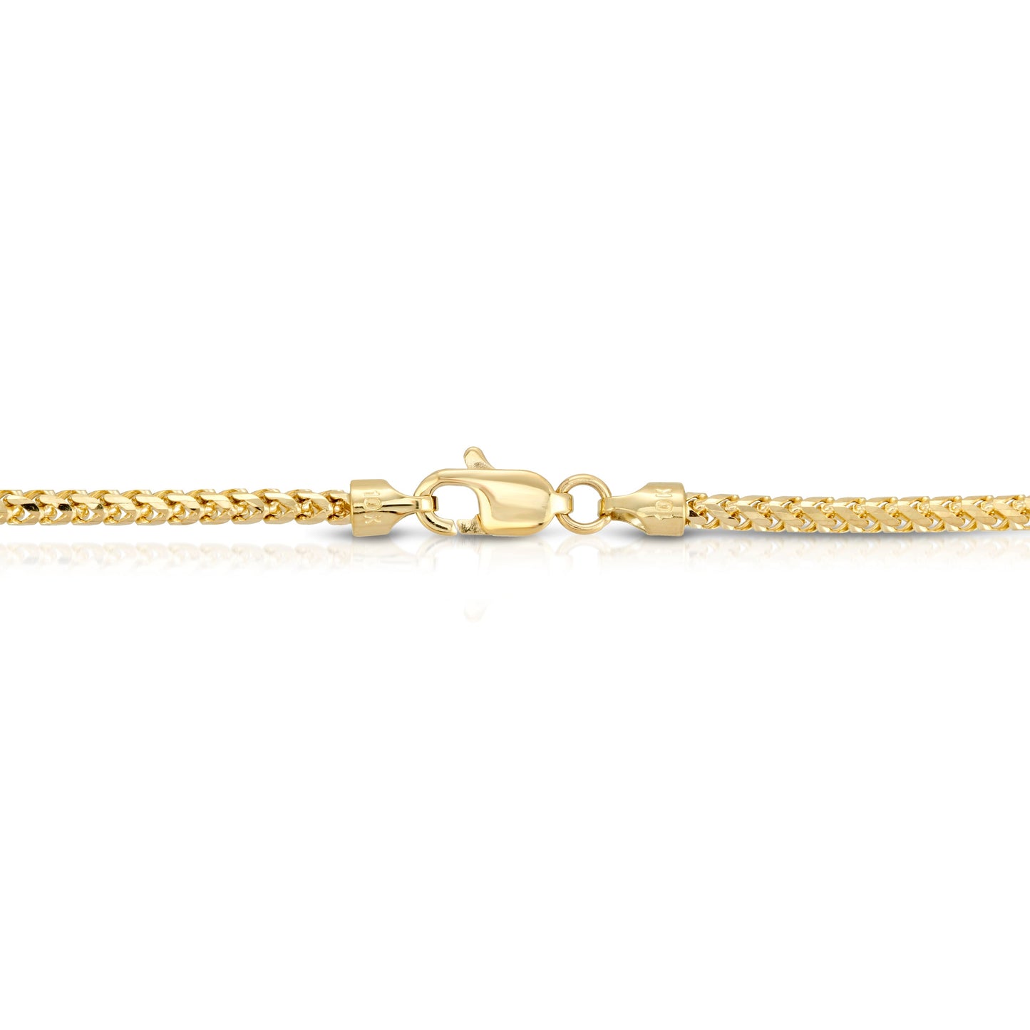2.0MM D/C FRANCO - SOLID 10K GOLD CHAIN