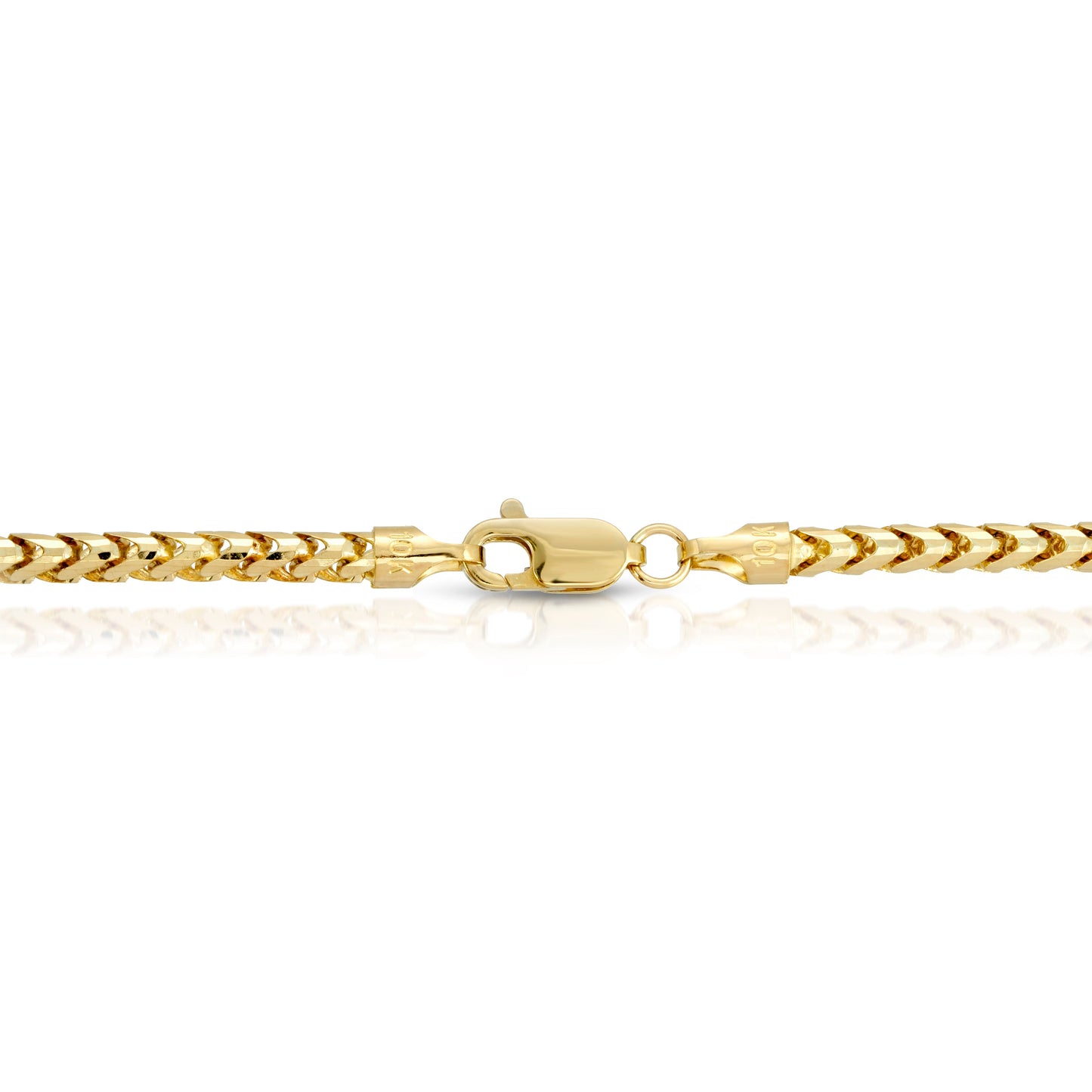 3.0MM D/C FRANCO - SOLID 10K GOLD CHAIN