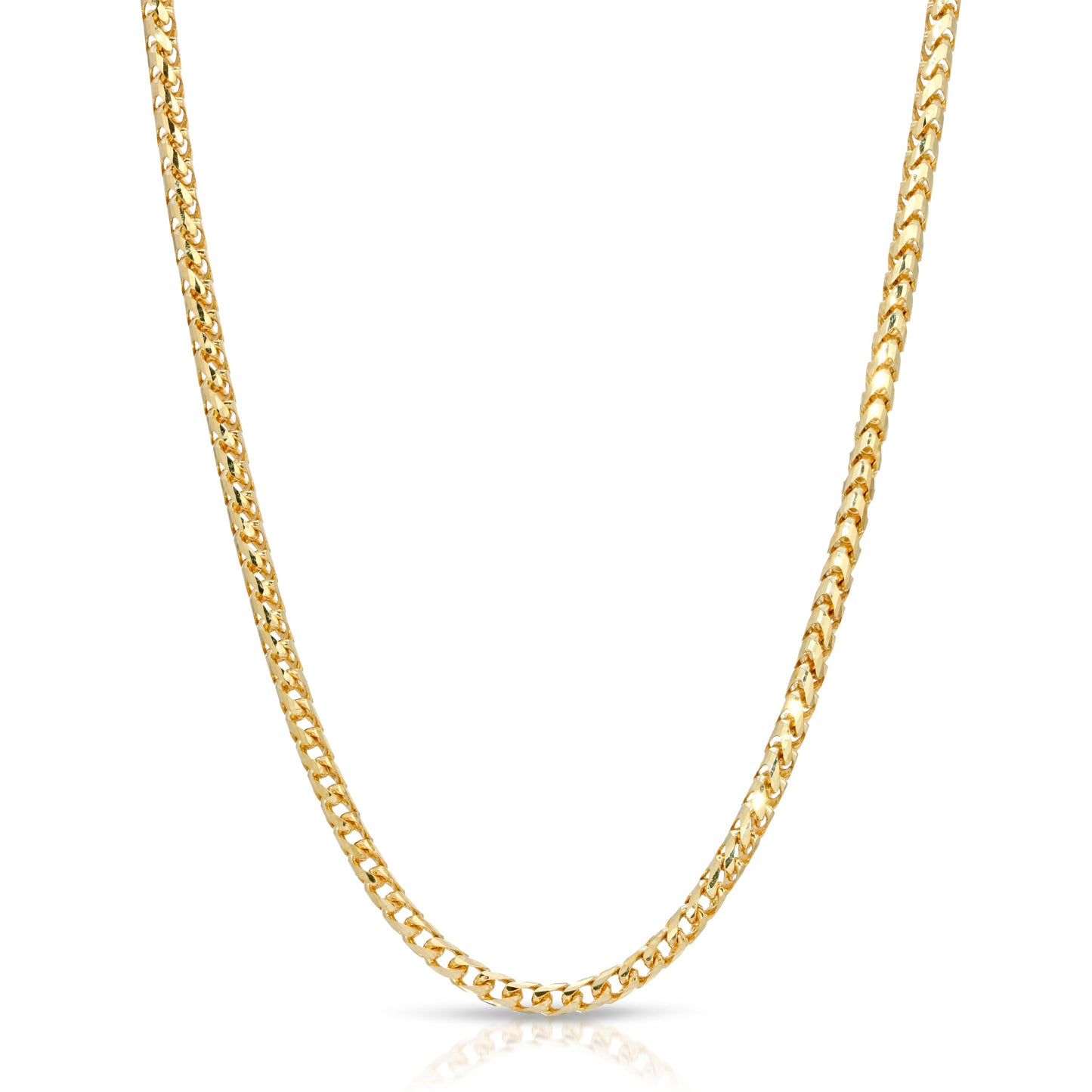 3.0MM D/C FRANCO - SOLID 10K GOLD CHAIN