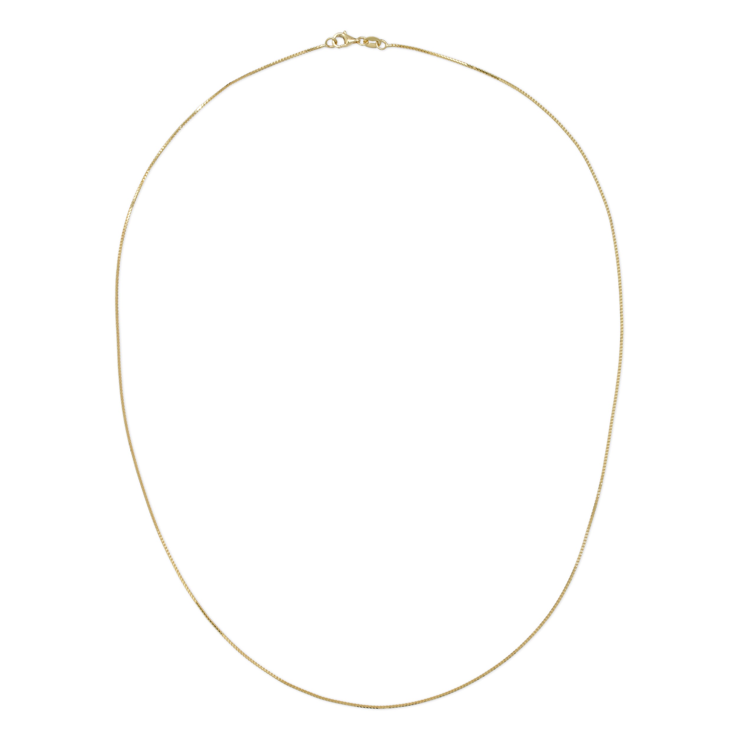 0.9MM FRANCO - SOLID 14K GOLD CHAIN