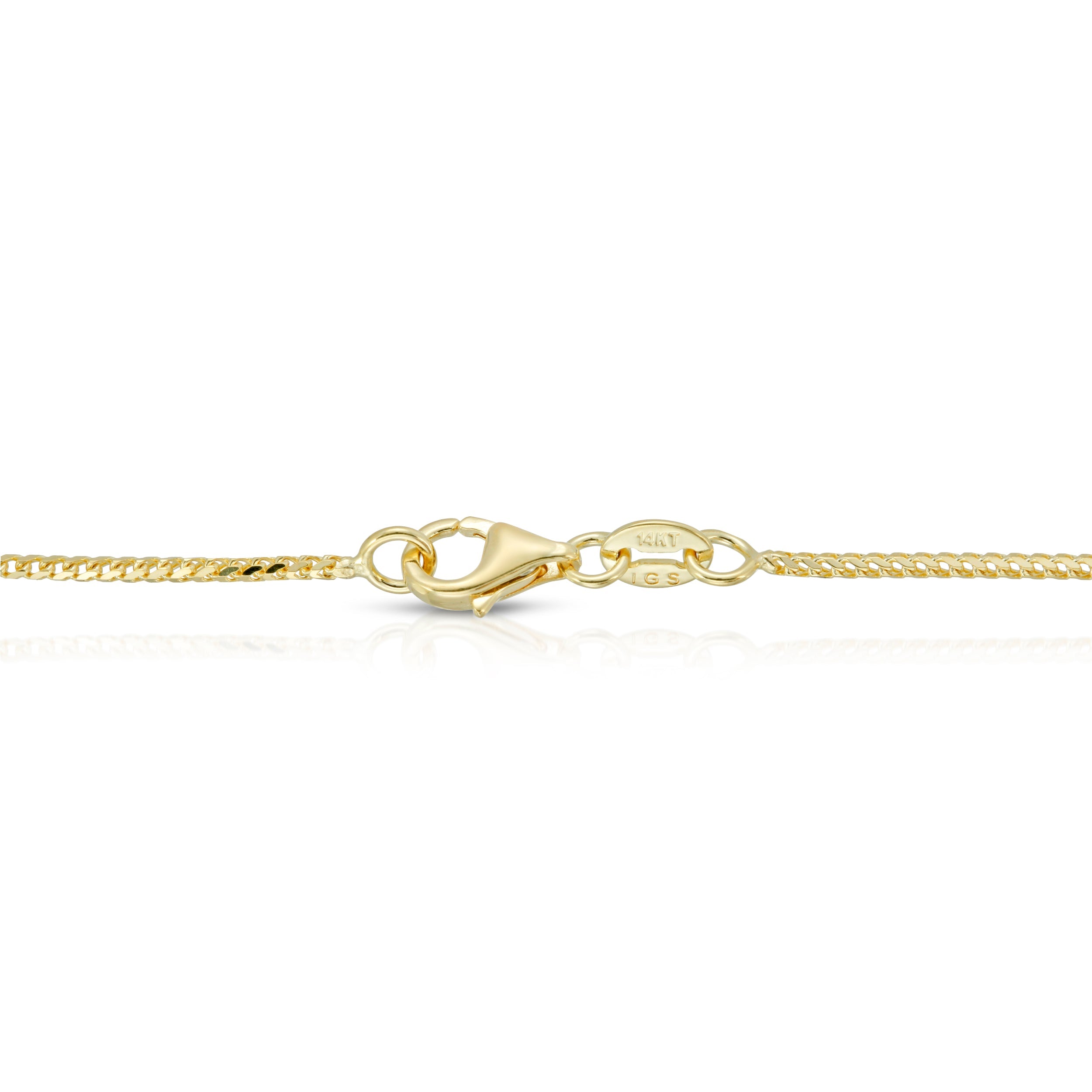 1.0MM FRANCO - SOLID 14K GOLD CHAIN