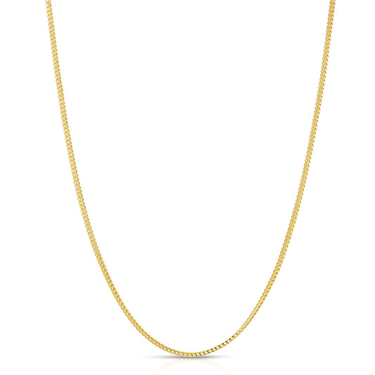 2.0MM FRANCO - HOLLOW 10K GOLD CHAIN