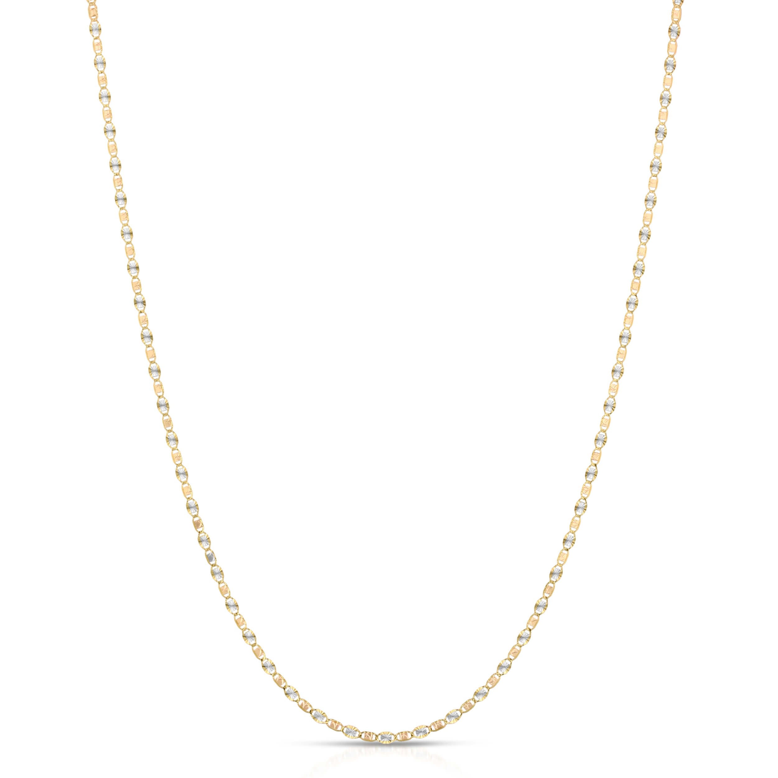 2.0MM VALENTINO - SOLID 14K GOLD CHAIN
