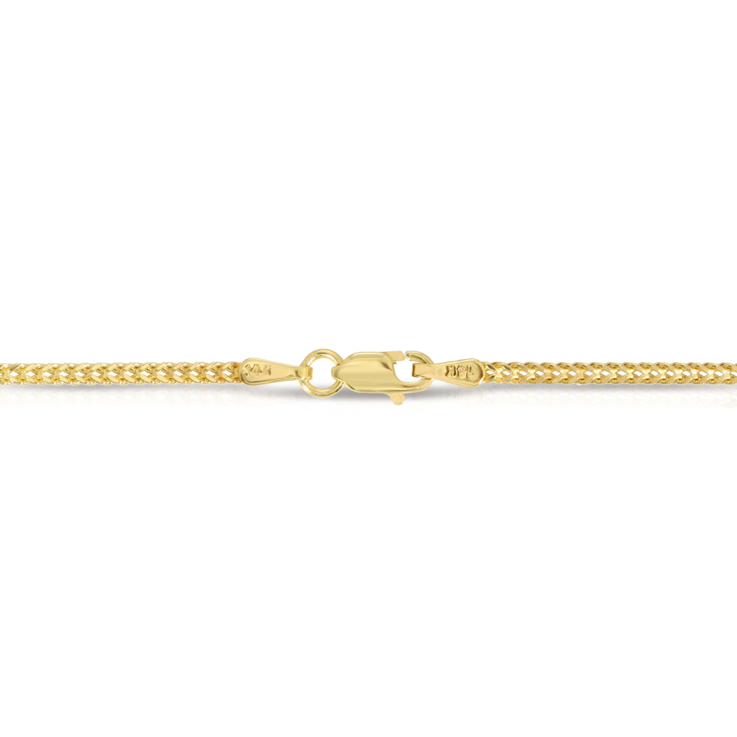 2.0MM FRANCO - HOLLOW 14K GOLD CHAIN
