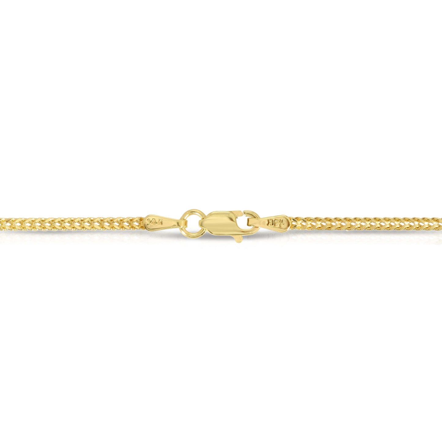 2.0MM FRANCO - HOLLOW 14K GOLD CHAIN