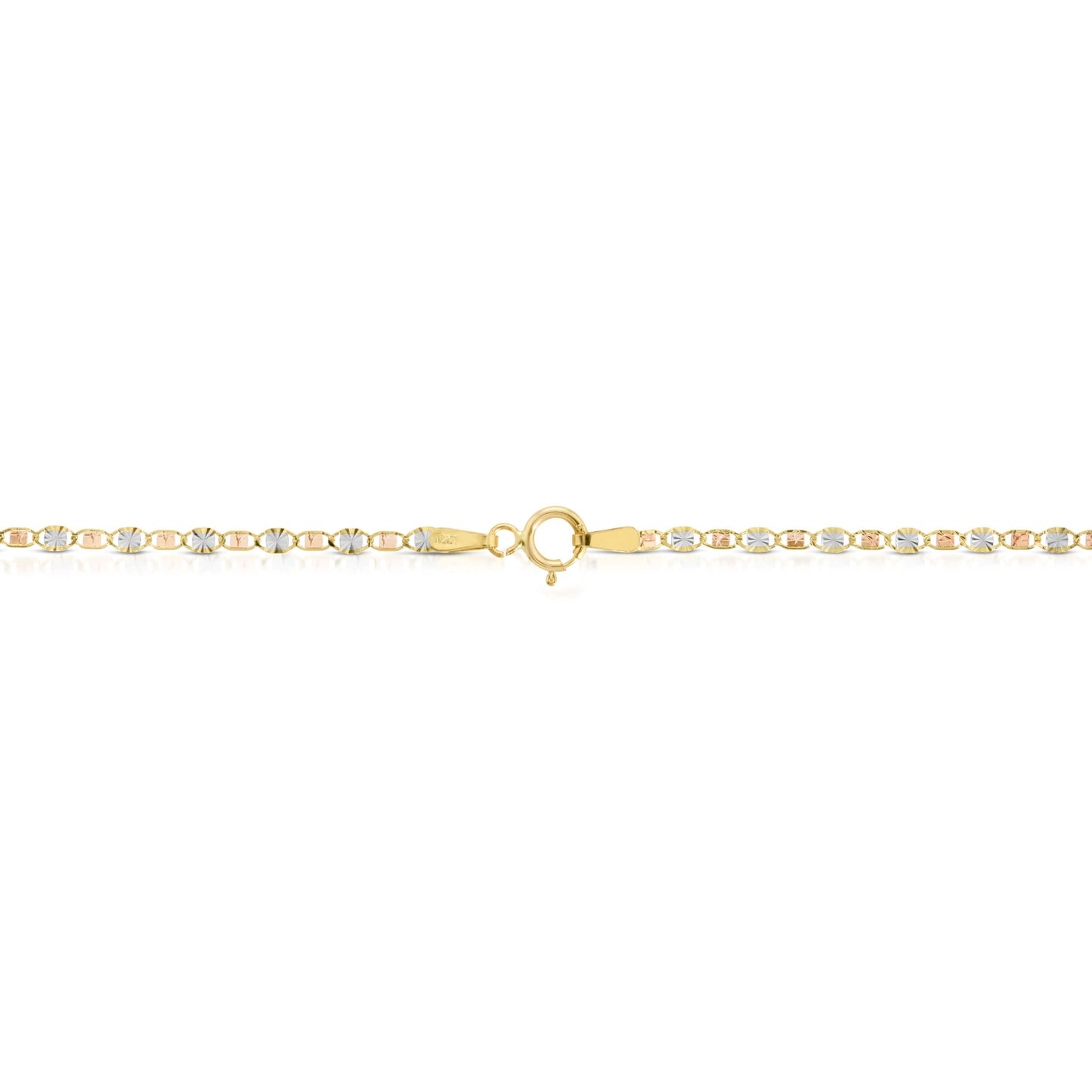 2.0MM VALENTINO - SOLID 14K GOLD CHAIN