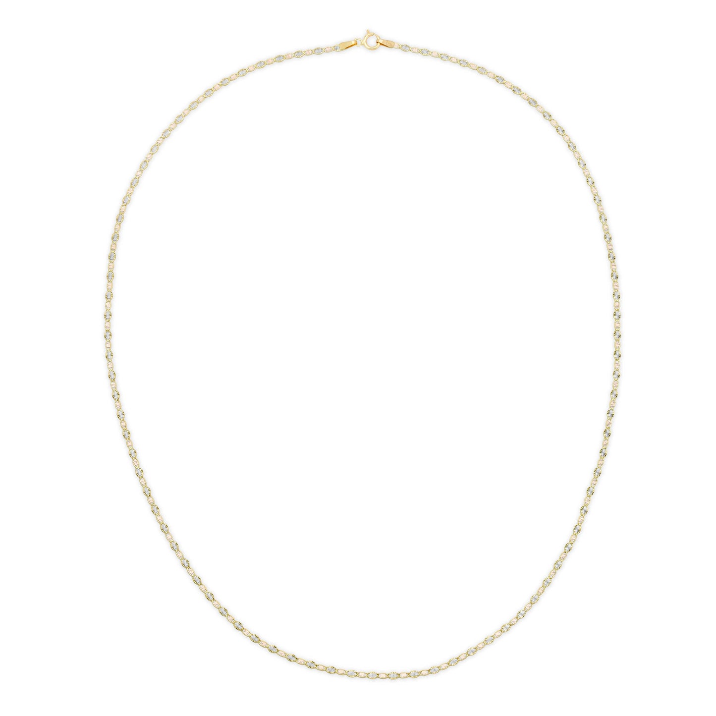2.0MM VALENTINO - SOLID 14K GOLD CHAIN