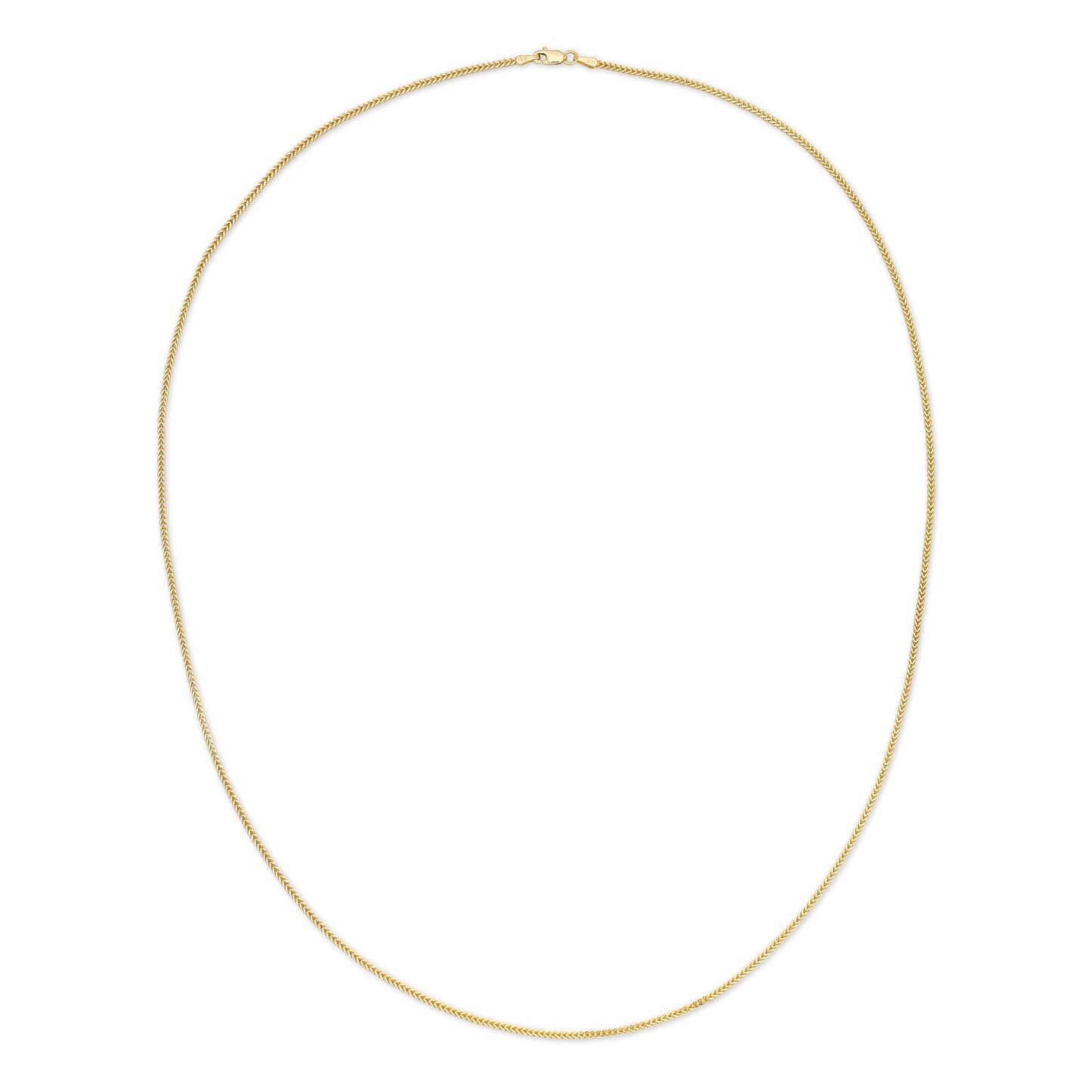 2.0MM FRANCO - HOLLOW 14K GOLD CHAIN