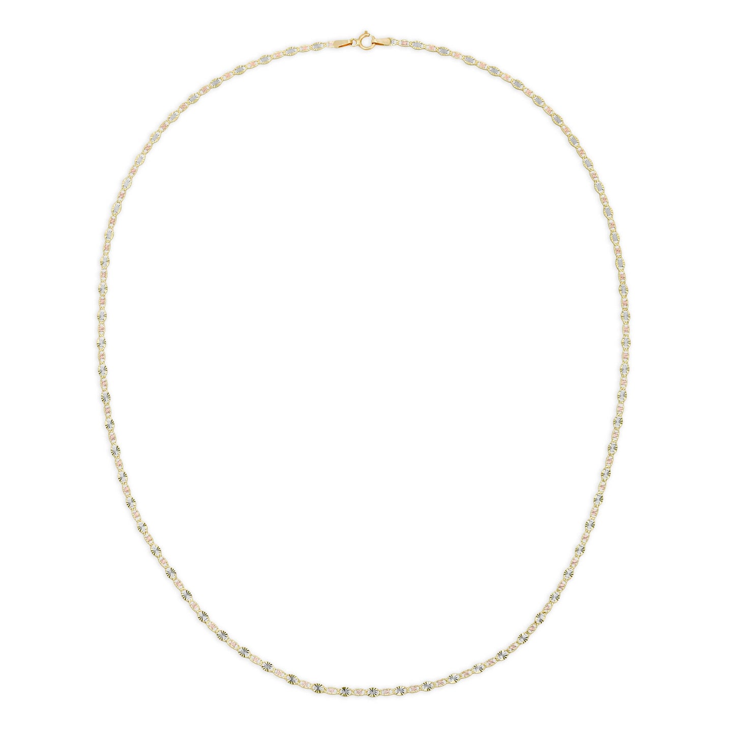 2.5MM VALENTINO - SOLID 14K GOLD CHAIN