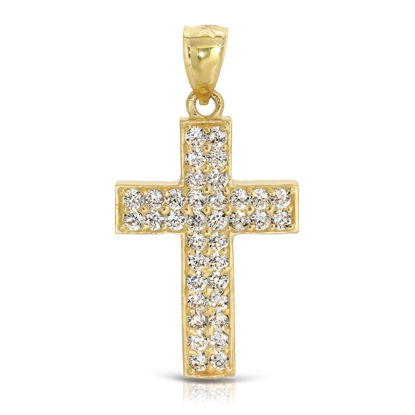 Stone Cross Pendant (P80)