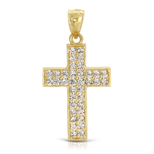 Stone Cross Pendant (P80)