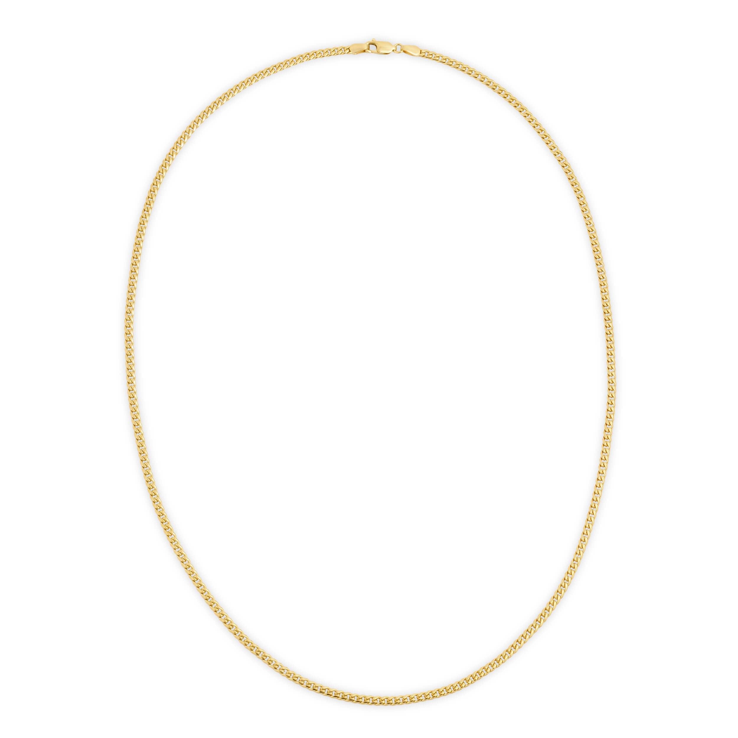 3.0MM MIAMI CUBAN LINK - SOLID 10K GOLD CHAIN