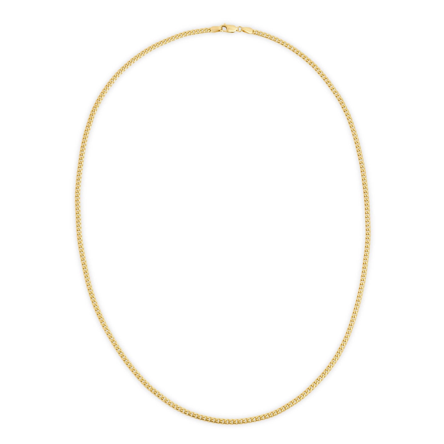 3.0MM MIAMI CUBAN LINK - SOLID 10K GOLD CHAIN