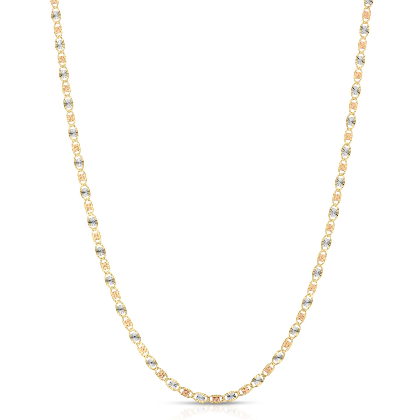3.0MM VALENTINO - SOLID 14K GOLD CHAIN