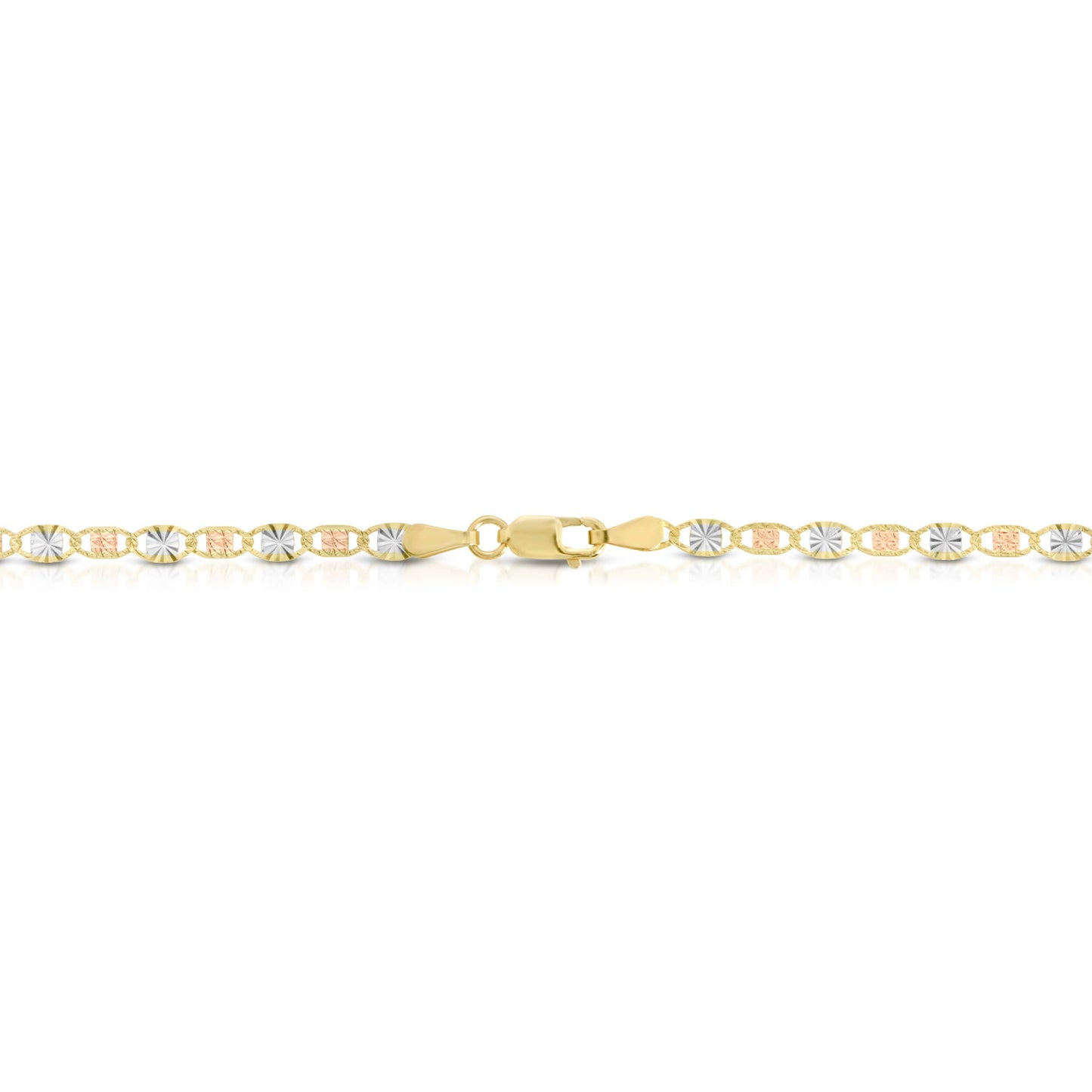 3.0MM VALENTINO - SOLID 14K GOLD CHAIN