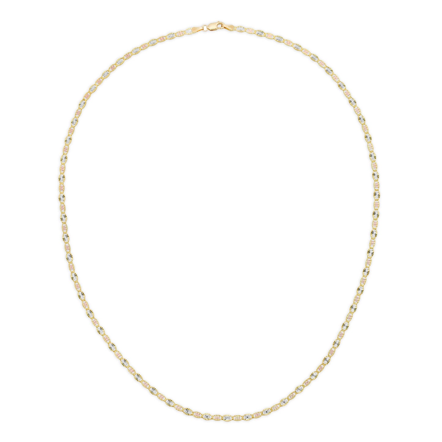 3.0MM VALENTINO - SOLID 14K GOLD CHAIN