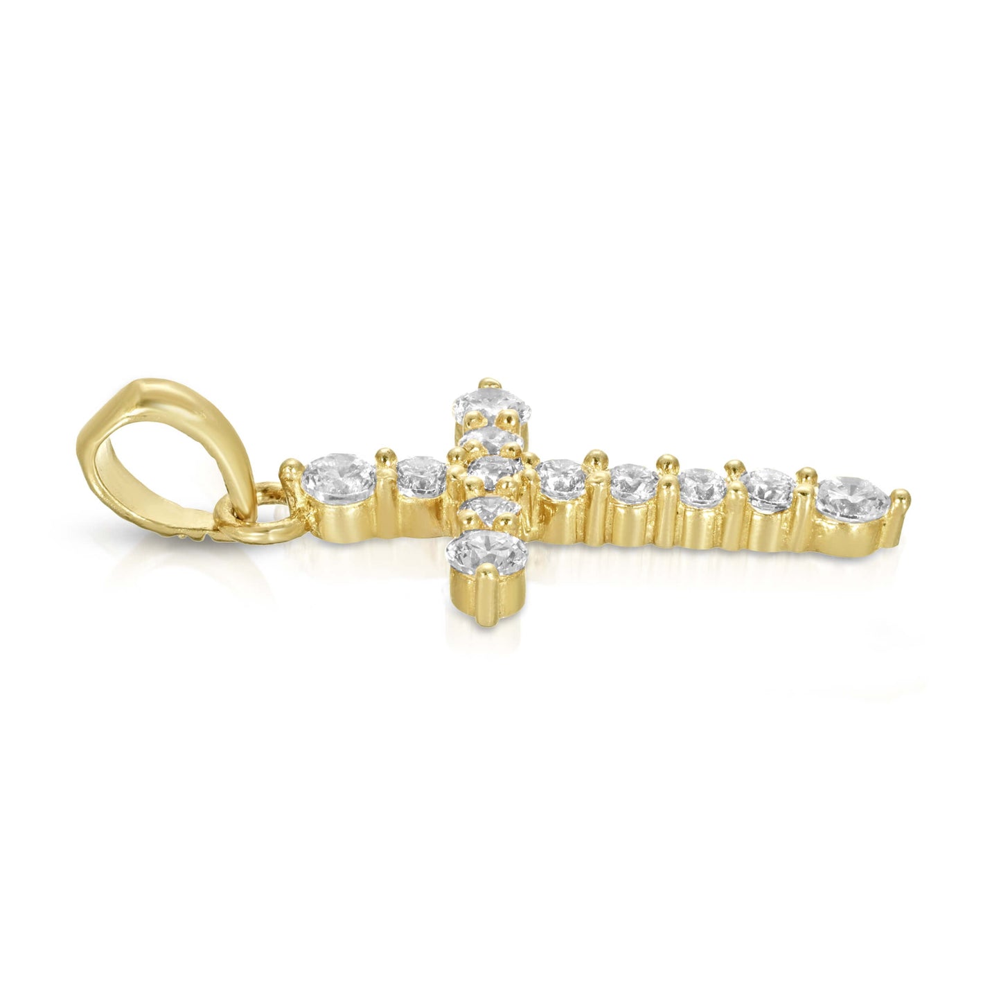 Stone Cross Pendant (P82)