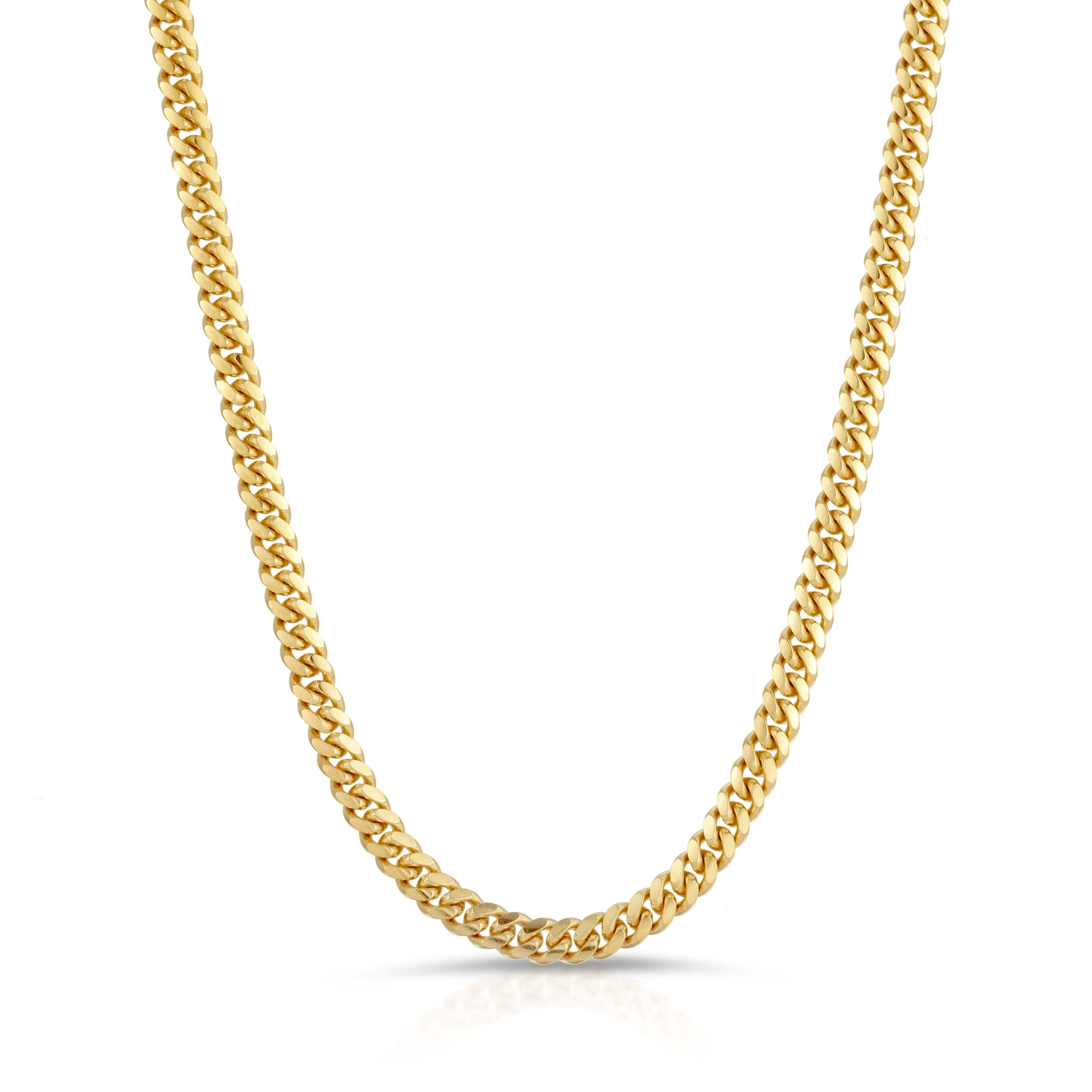 4.5MM MIAMI CUBAN LINK - SOLID 10K GOLD CHAIN
