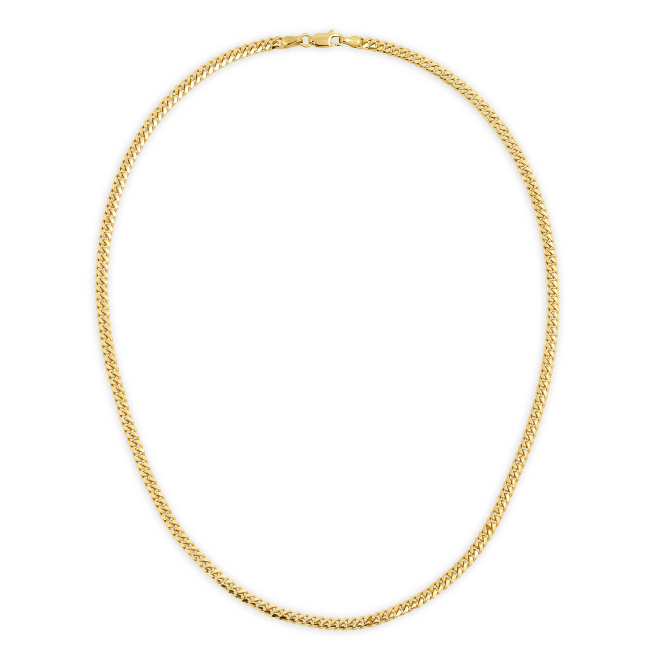 4.5MM MIAMI CUBAN LINK - SOLID 10K GOLD CHAIN