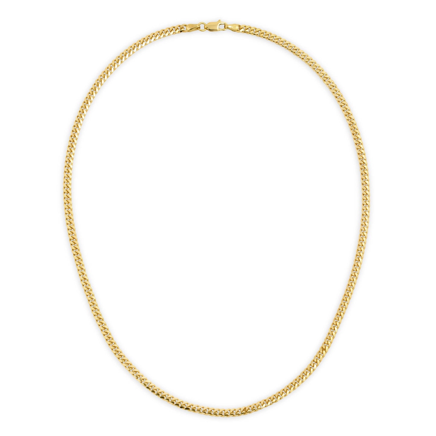 4.5MM MIAMI CUBAN LINK - SOLID 10K GOLD CHAIN