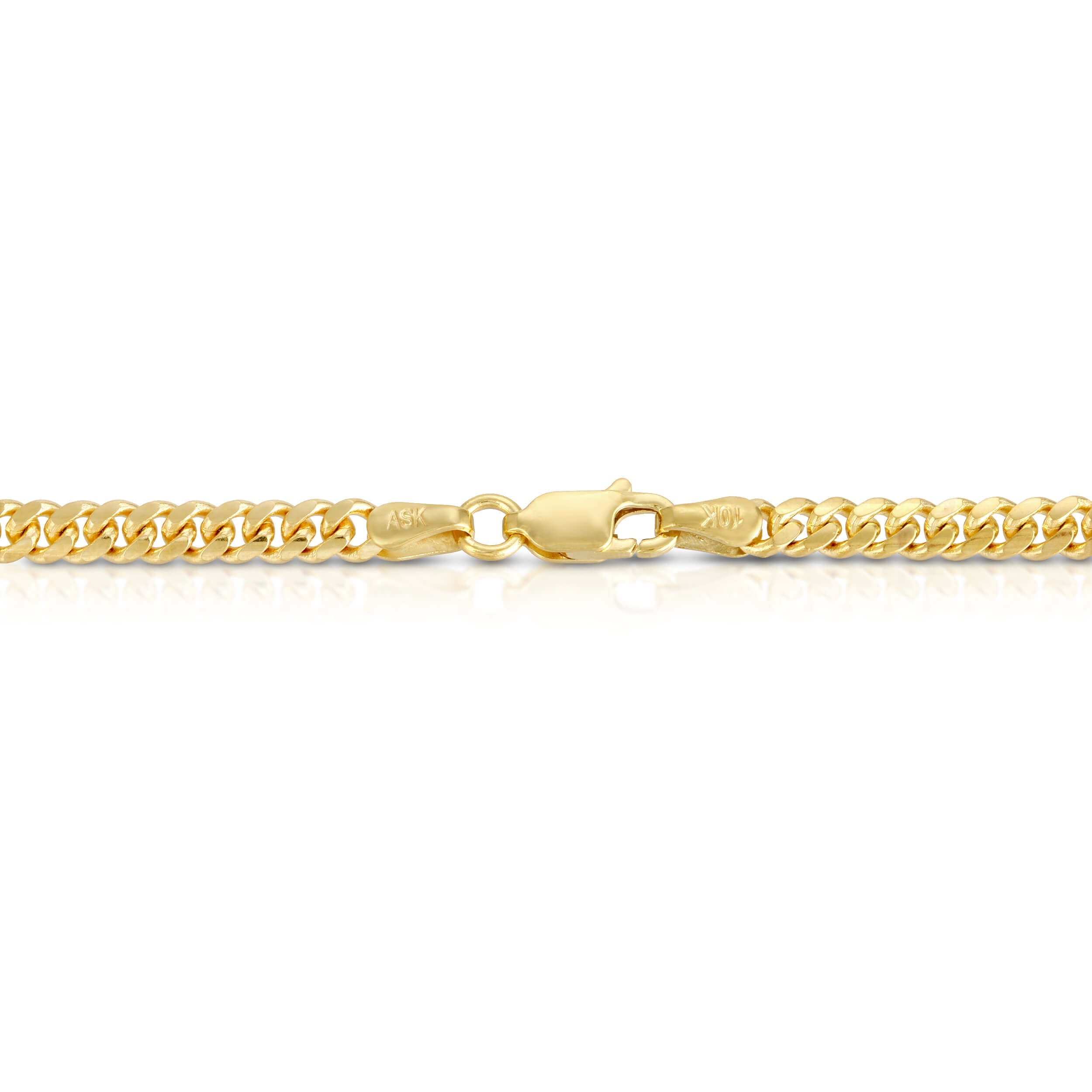 4.5MM MIAMI CUBAN LINK - SOLID 10K GOLD CHAIN