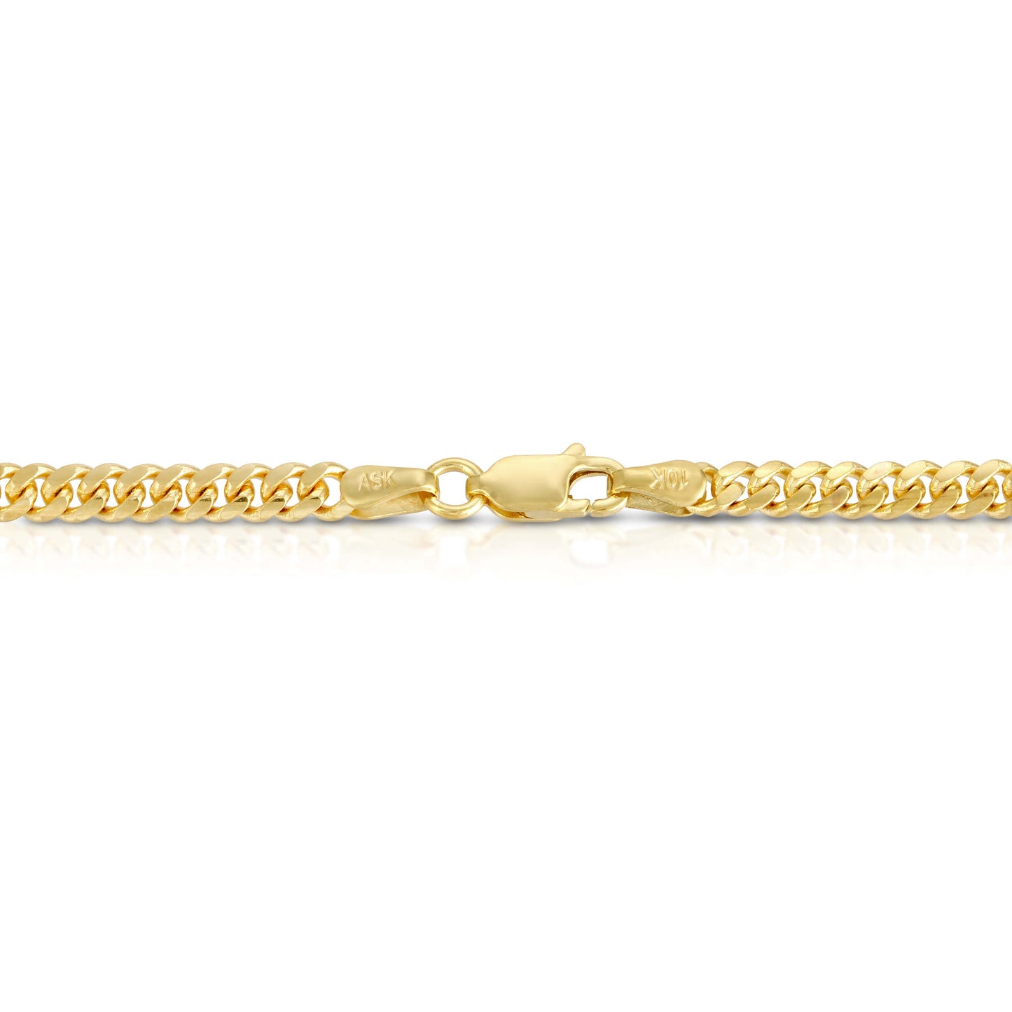 4.5MM MIAMI CUBAN LINK - SOLID 10K GOLD CHAIN