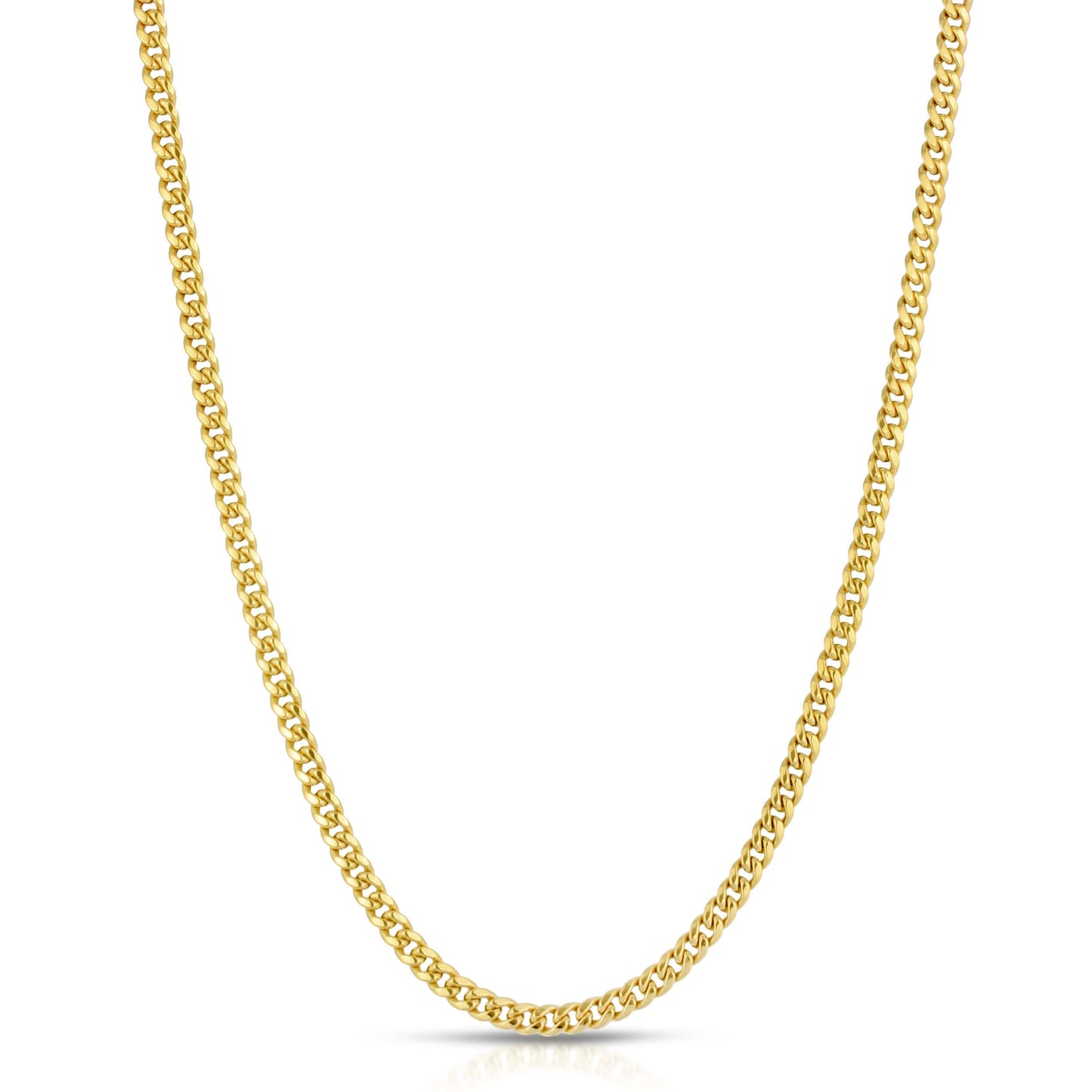 4.0MM MIAMI CUBAN LINK - HOLLOW 14K GOLD CHAIN