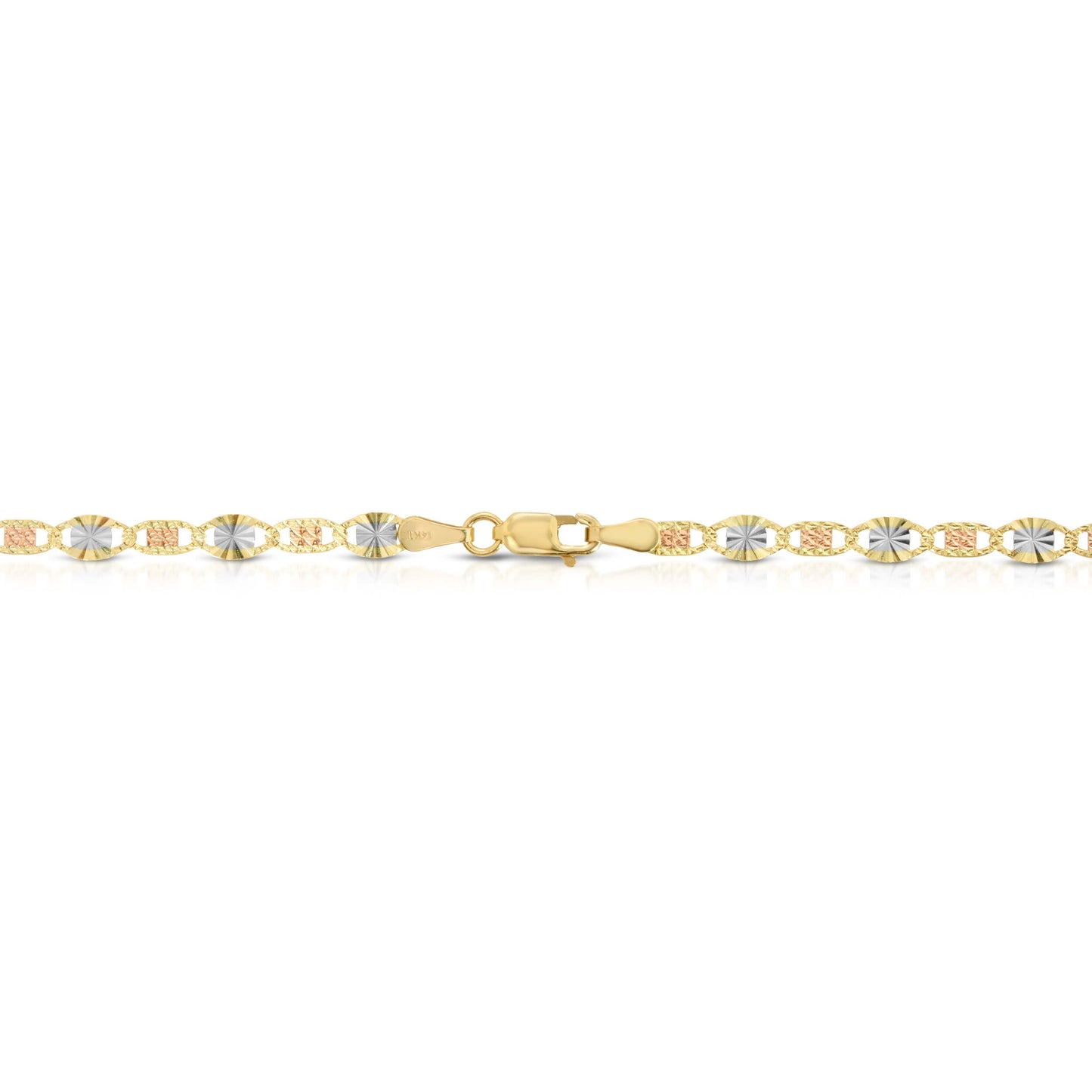 4.0MM VALENTINO - SOLID 14K GOLD CHAIN