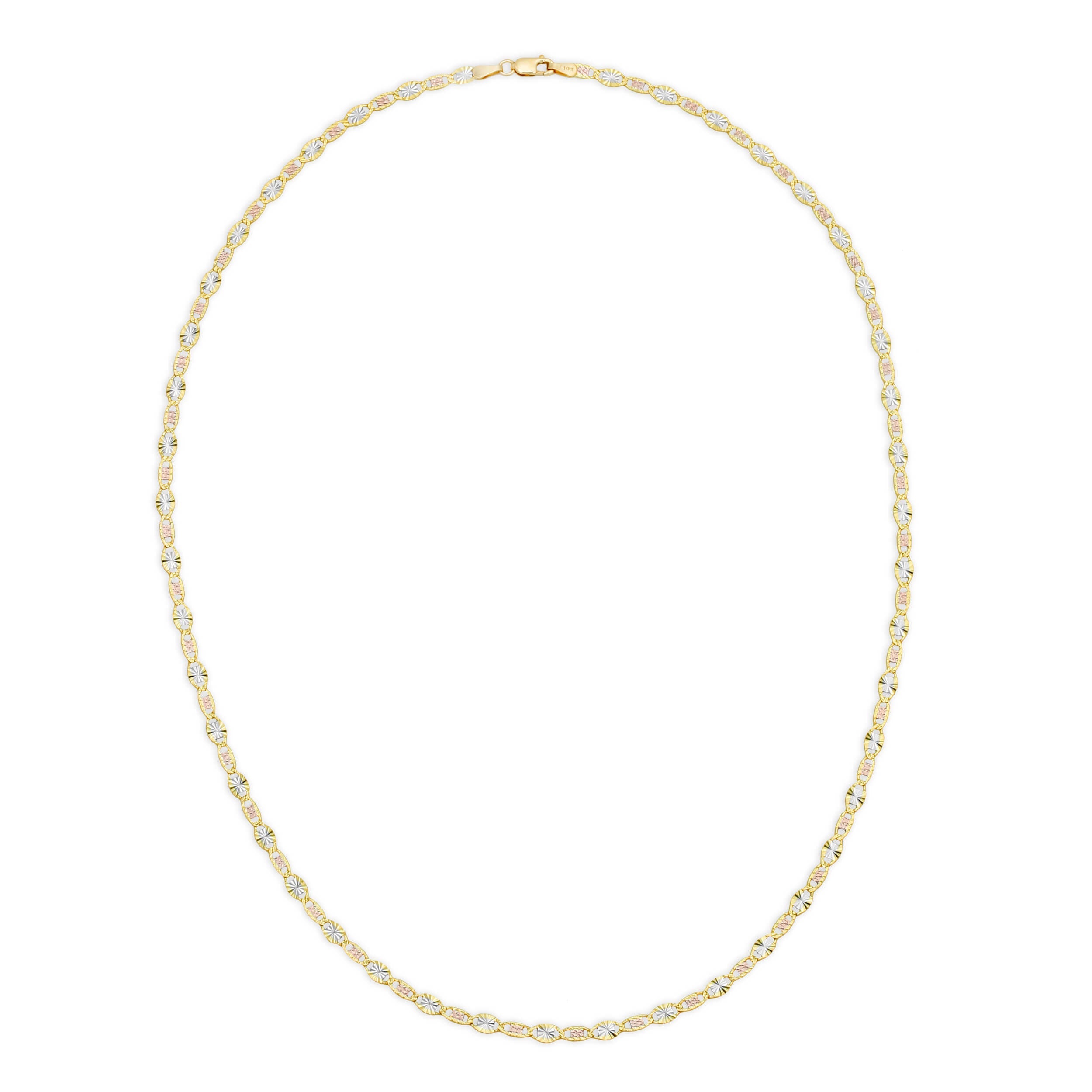 4.0MM VALENTINO - SOLID 14K GOLD CHAIN