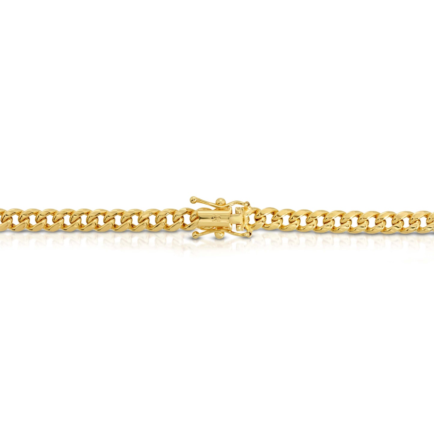 4.5MM MIAMI CUBAN LINK - HOLLOW 14K GOLD CHAIN