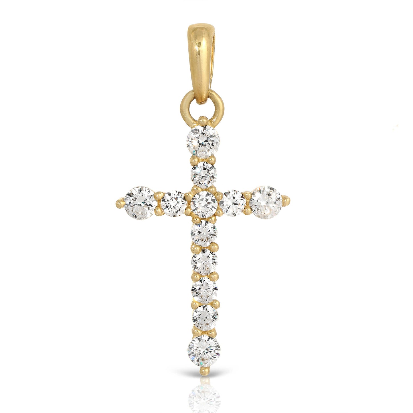 Stone Cross Pendant (P82)
