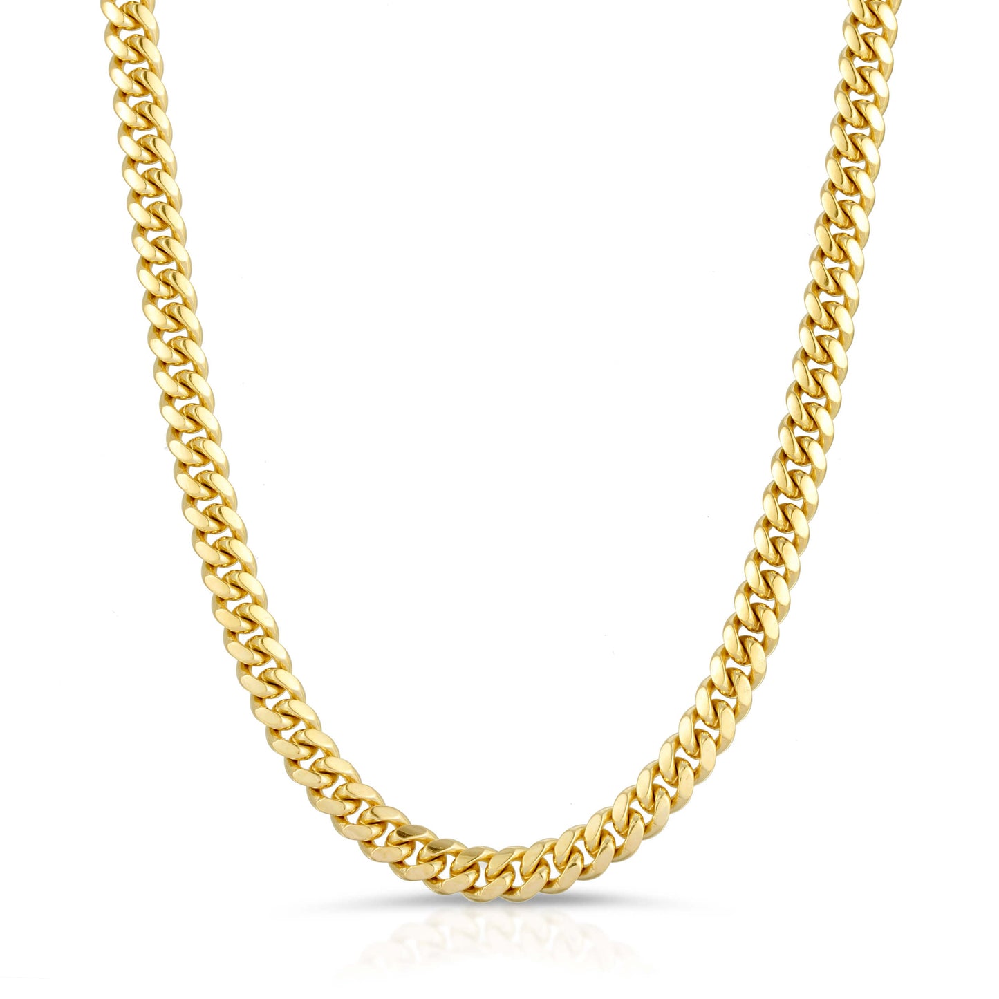 5.0MM MIAMI CUBAN LINK - SOLID 10K GOLD CHAIN