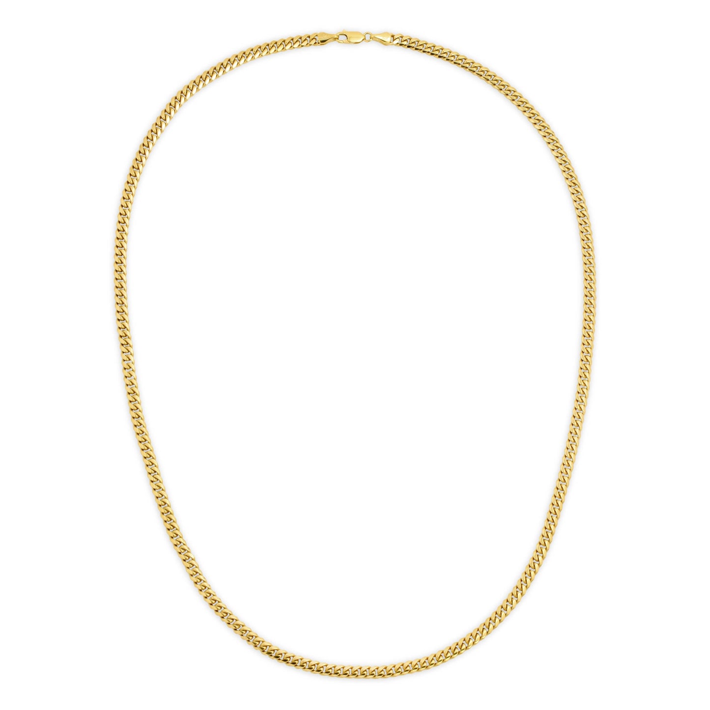 5.0MM MIAMI CUBAN LINK - SOLID 10K GOLD CHAIN