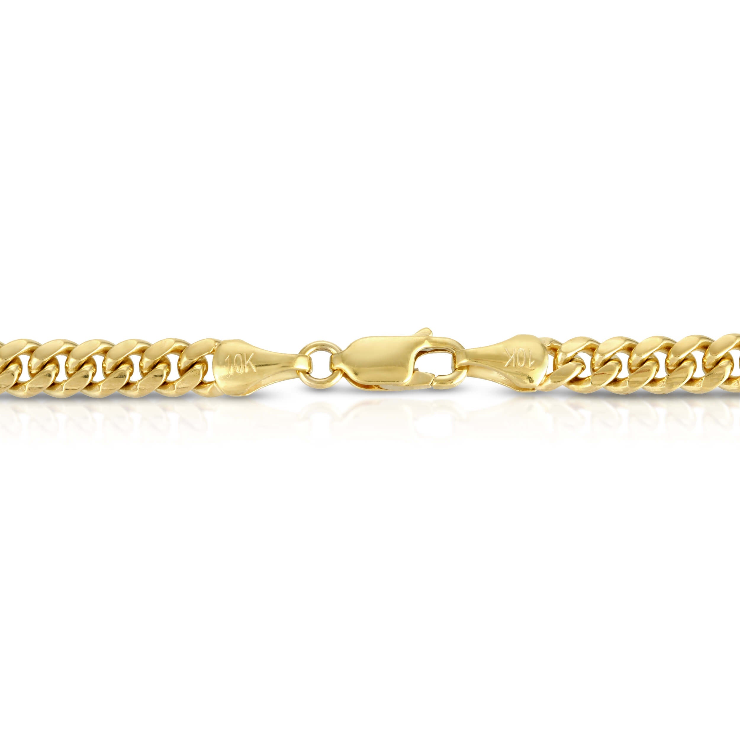 5.0MM MIAMI CUBAN LINK - SOLID 10K GOLD CHAIN