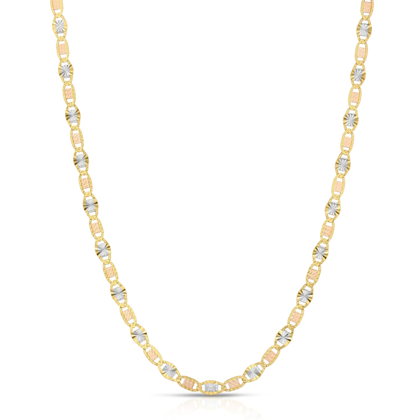 5.0MM VALENTINO - SOLID 14K GOLD CHAIN
