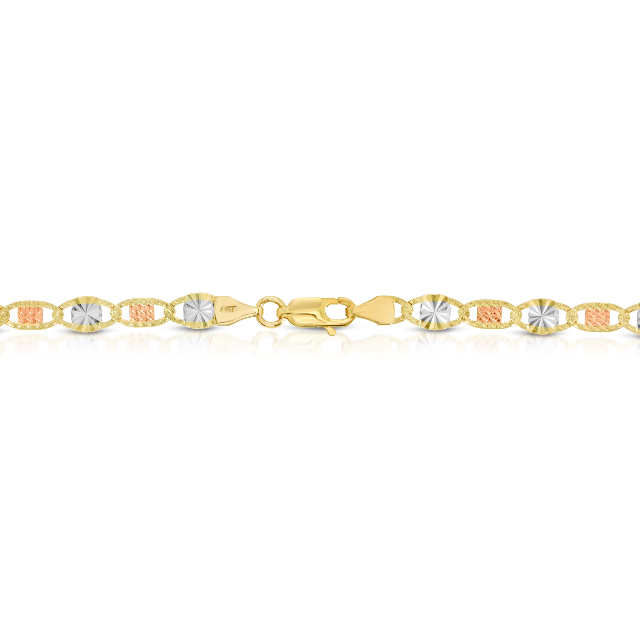 5.0MM VALENTINO - SOLID 14K GOLD CHAIN