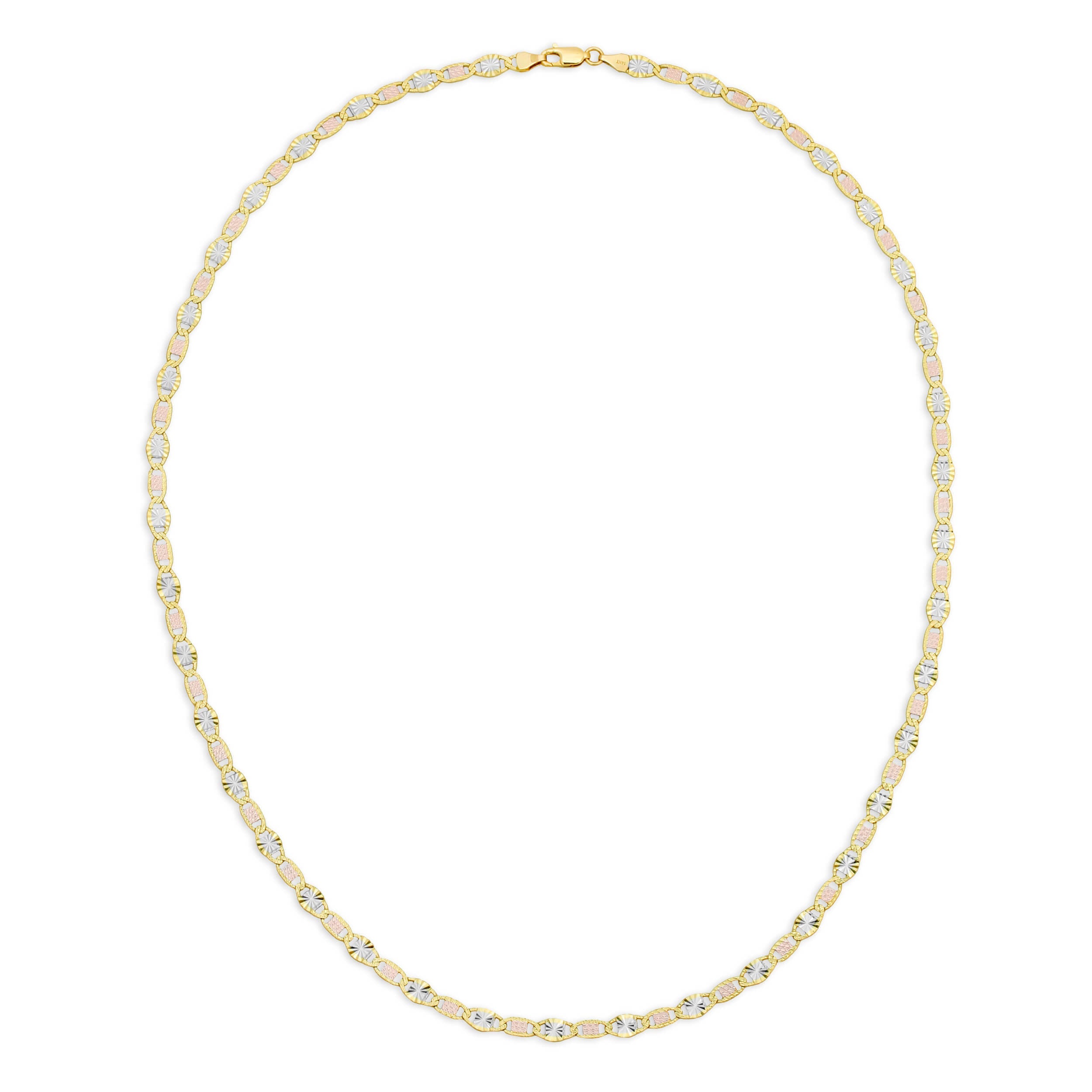 5.0MM VALENTINO - SOLID 14K GOLD CHAIN