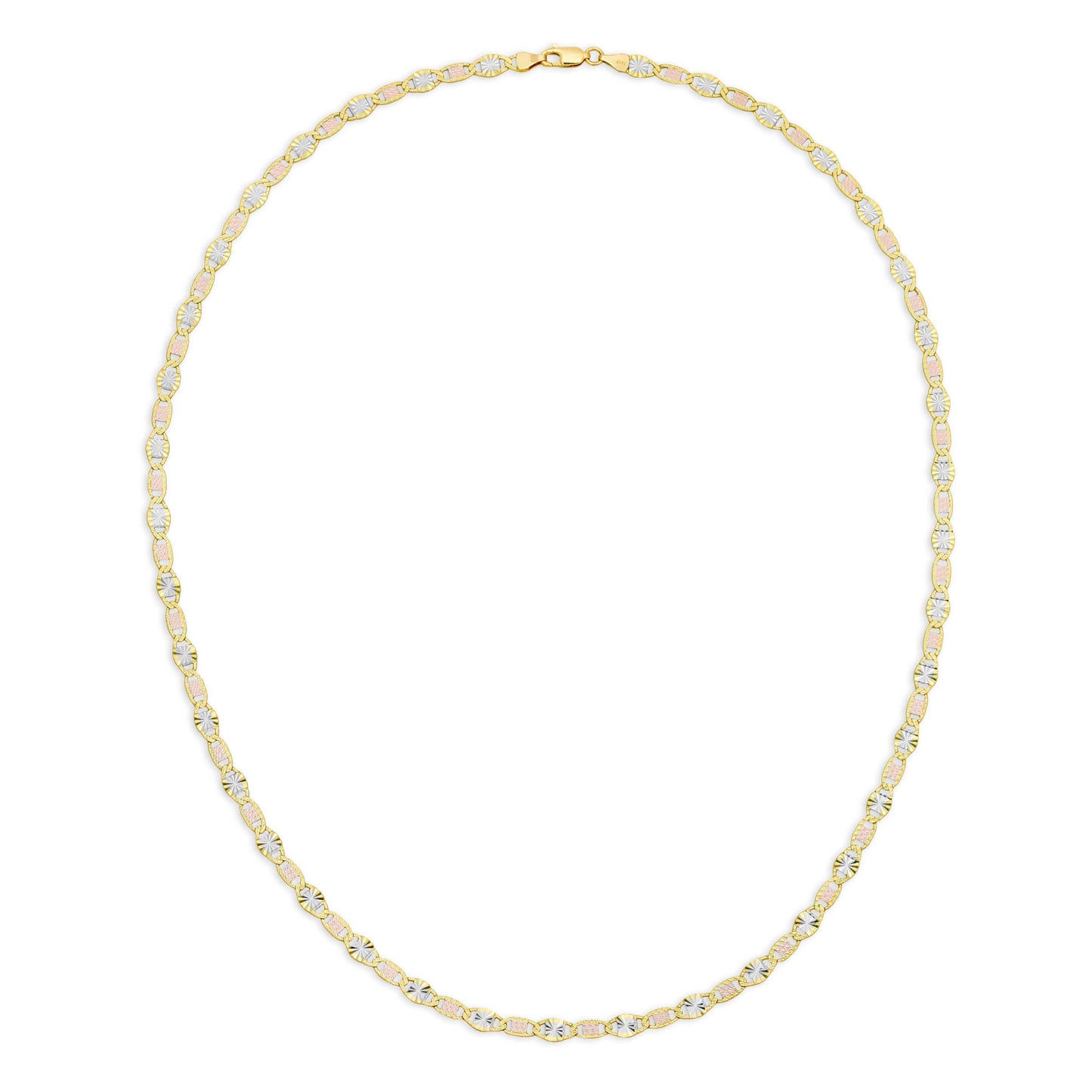 5.0MM VALENTINO - SOLID 14K GOLD CHAIN