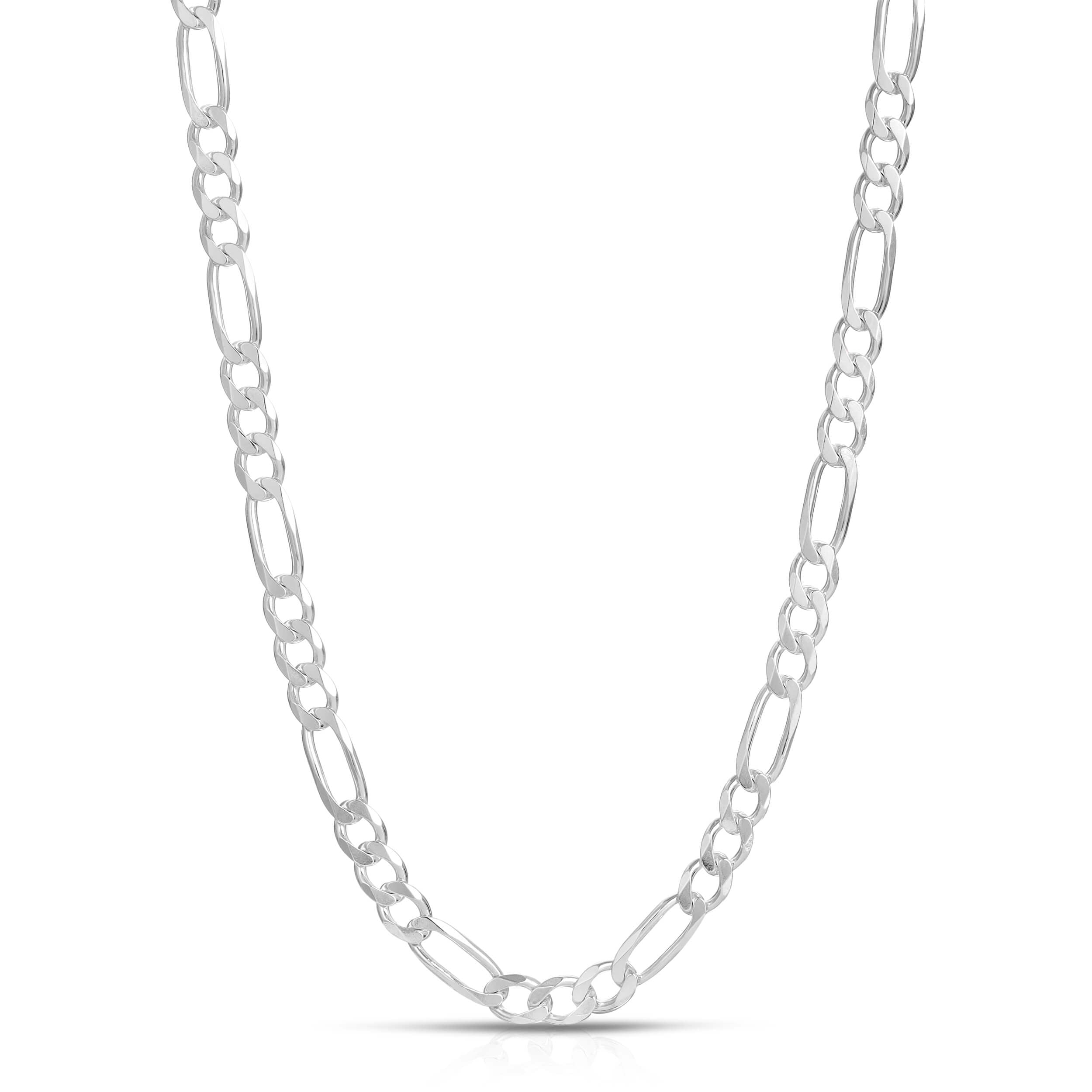 6.0MM FIGARO - 925 STERLING SILVER CHAIN