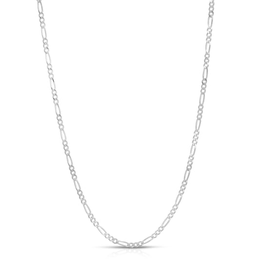 2.3MM FIGARO - 925 STERLING SILVER CHAIN