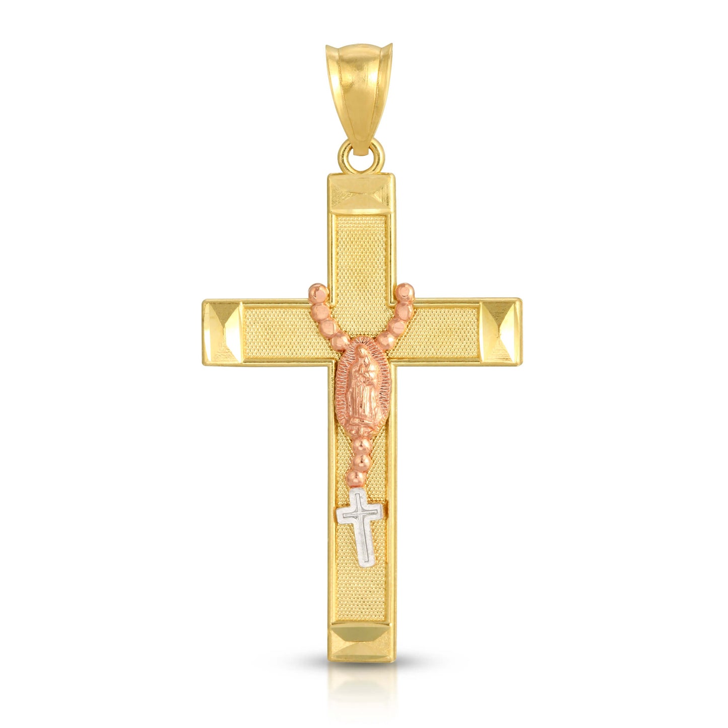Mary Rosario Cross Pendant (P58)