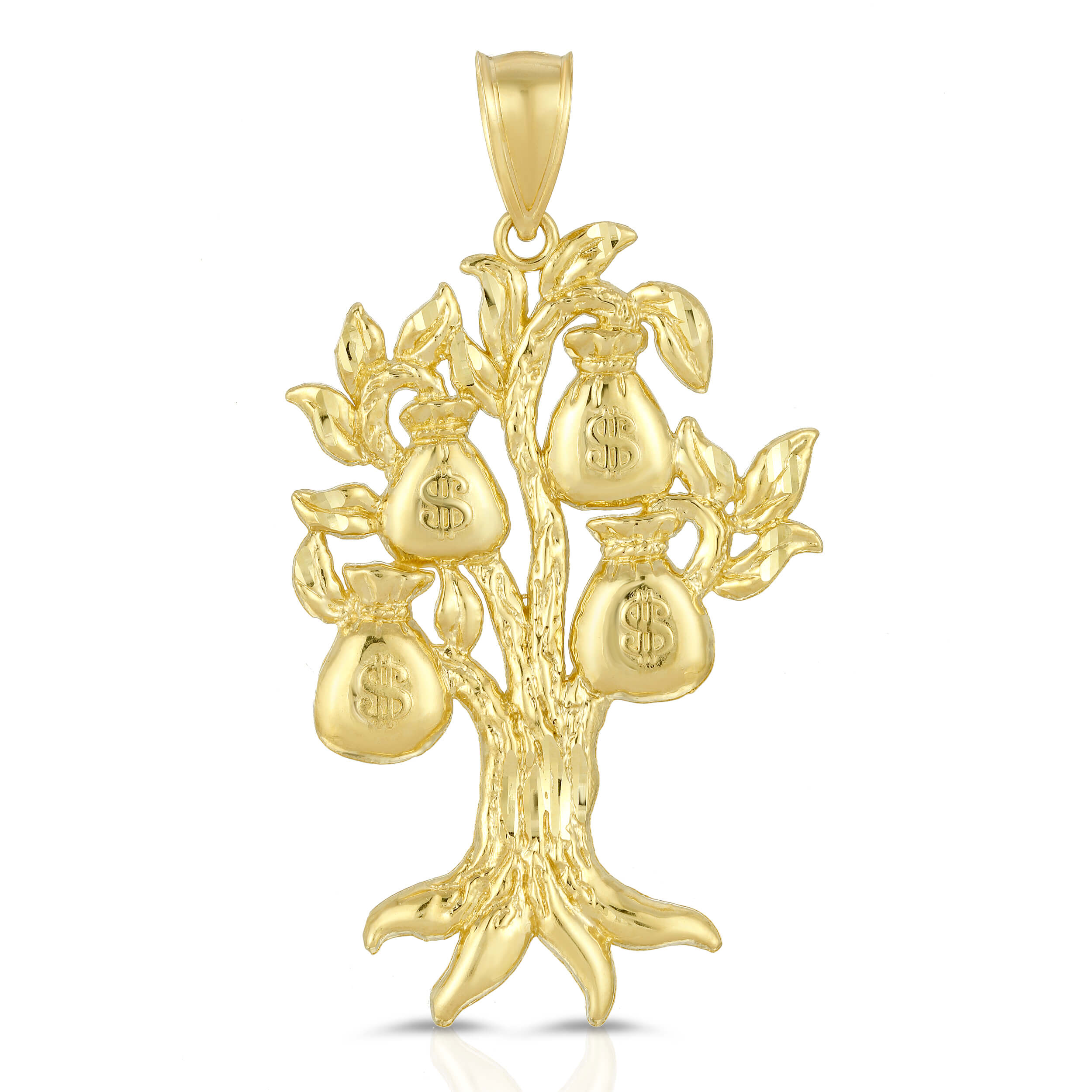Money Bag Tree Pendant (P27)