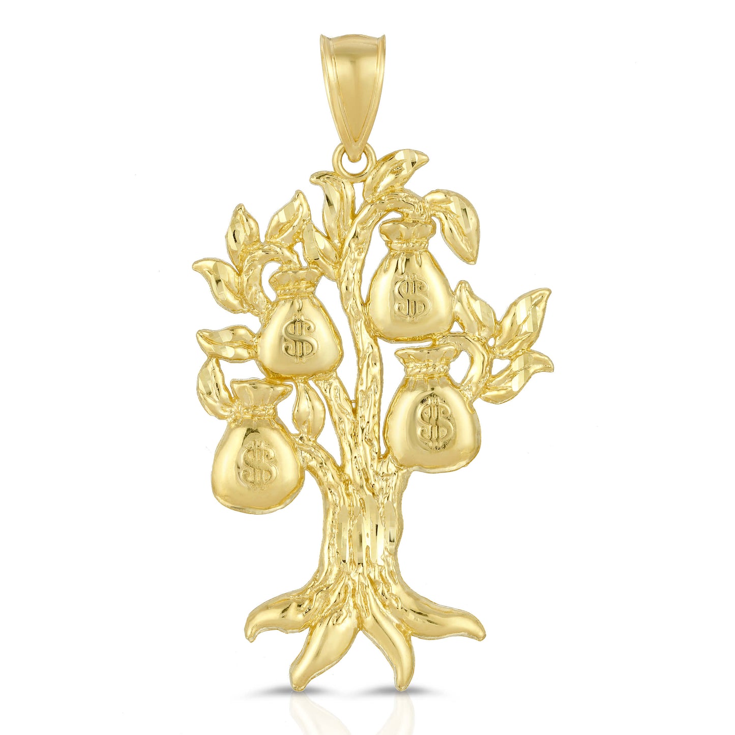 Money Bag Tree Pendant (P27)