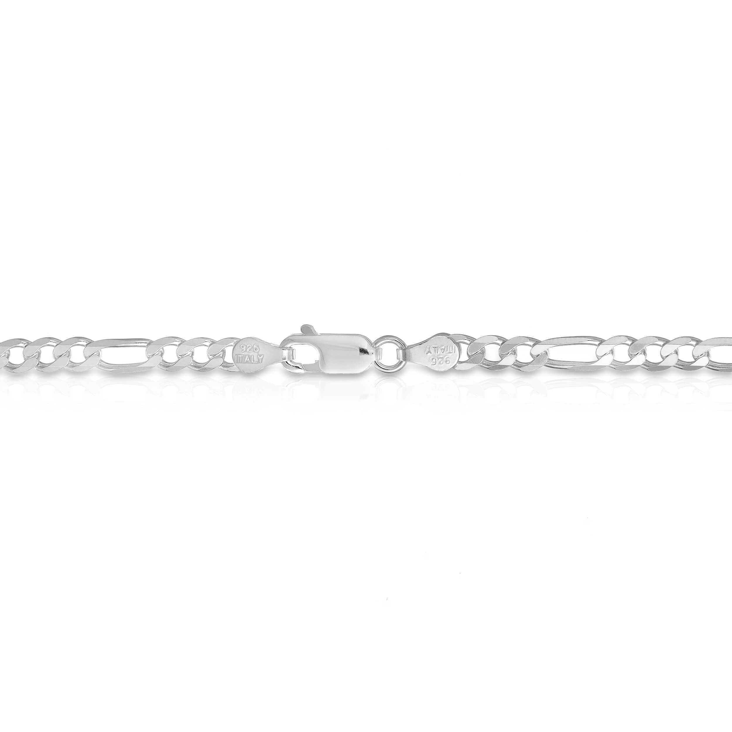 4.0MM FIGARO - 925 STERLING SILVER CHAIN