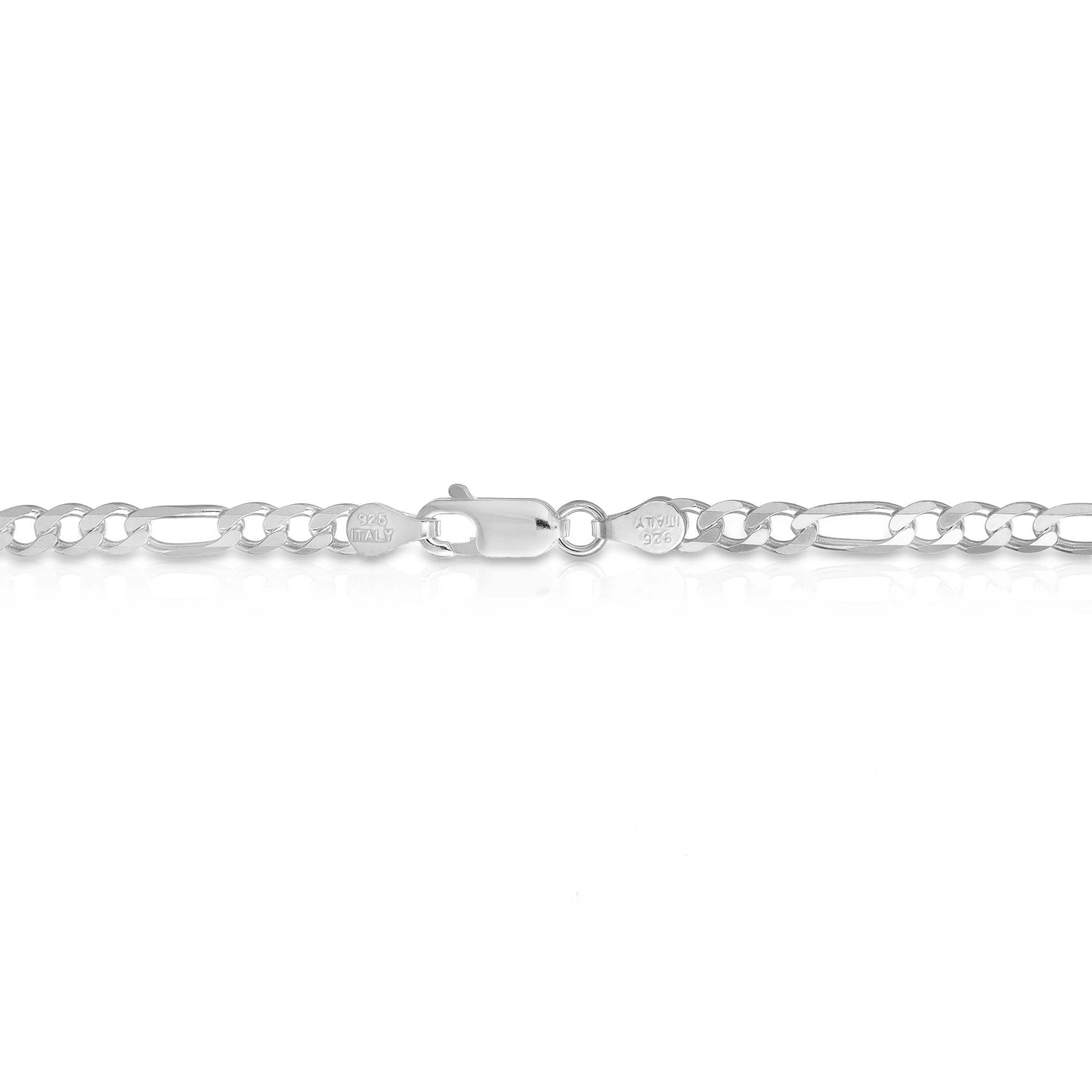 4.0MM FIGARO - 925 STERLING SILVER CHAIN